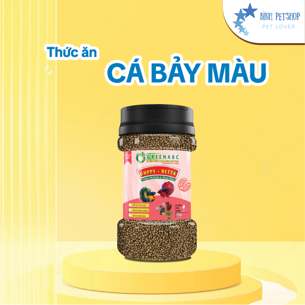 Thức ăn cho Cá 7 màu - Guppy Betta