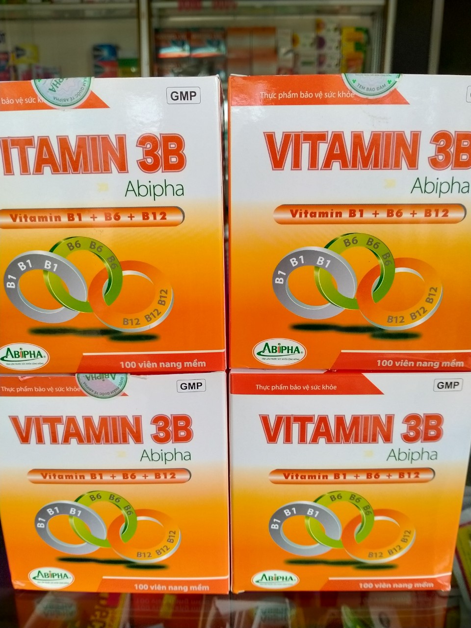 VITAMIN 3B Abipha Hộp 100 viên