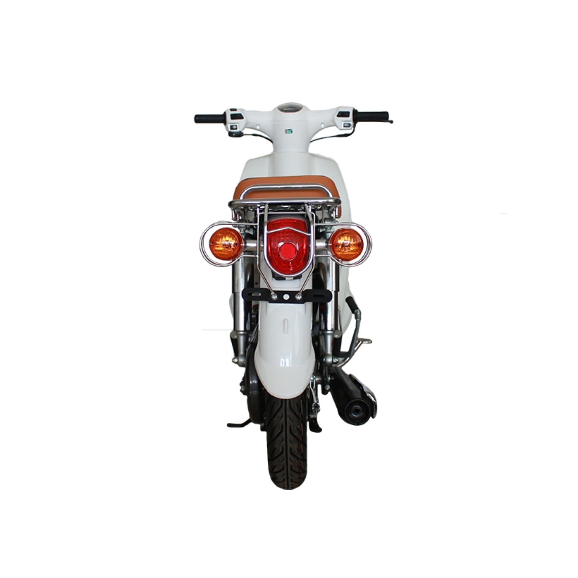 Xe cub 81 Taya Minion vành đúc thấp (Trắng)
