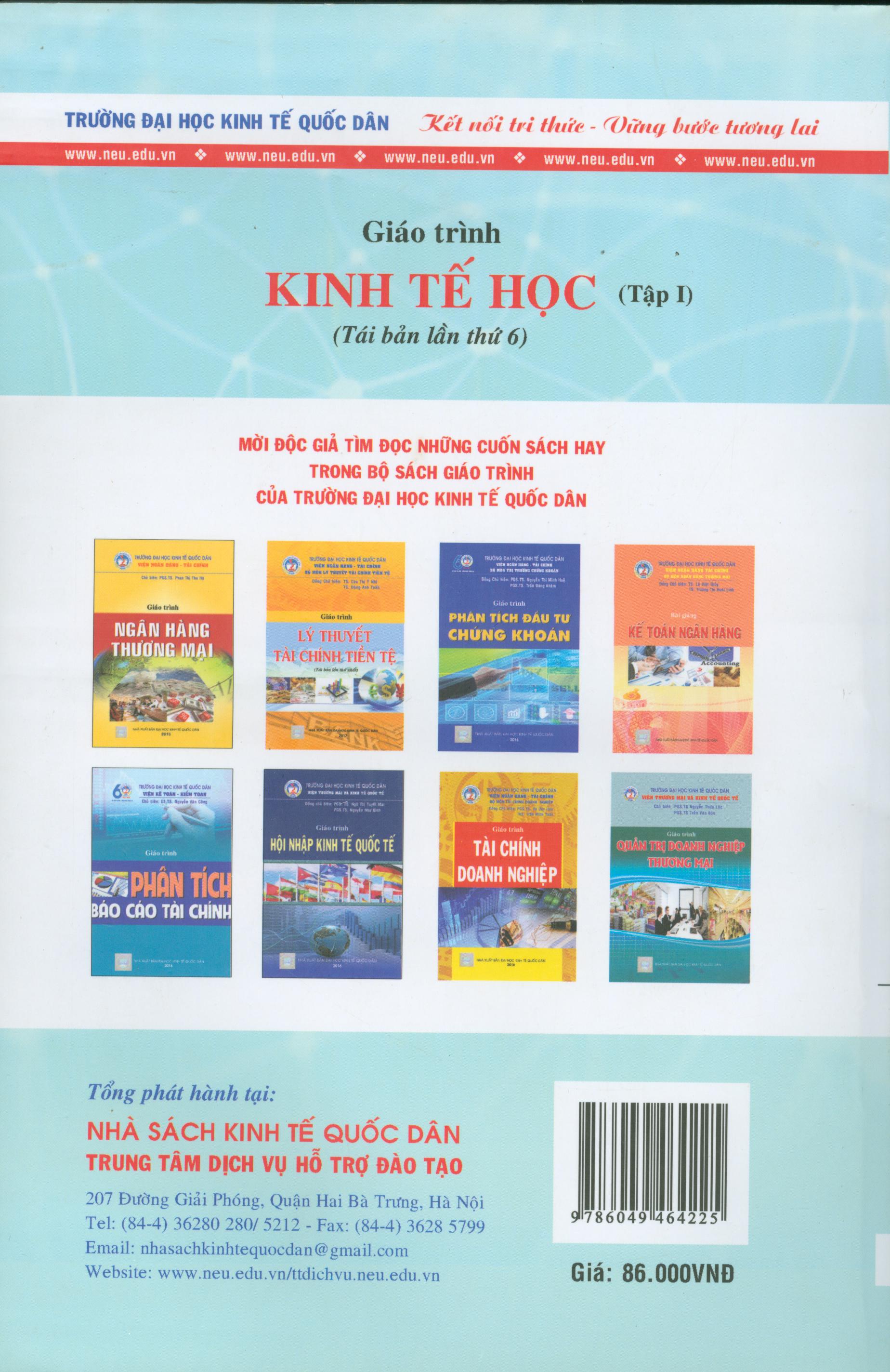 Giáo Trình Kinh Tế Học - Tập 1