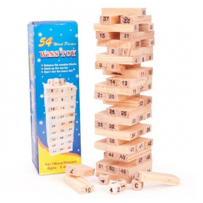 BỘ CHƠI RÚT GỖ LOẠI TO (CAM KẾT HÀNG LOẠI 1)