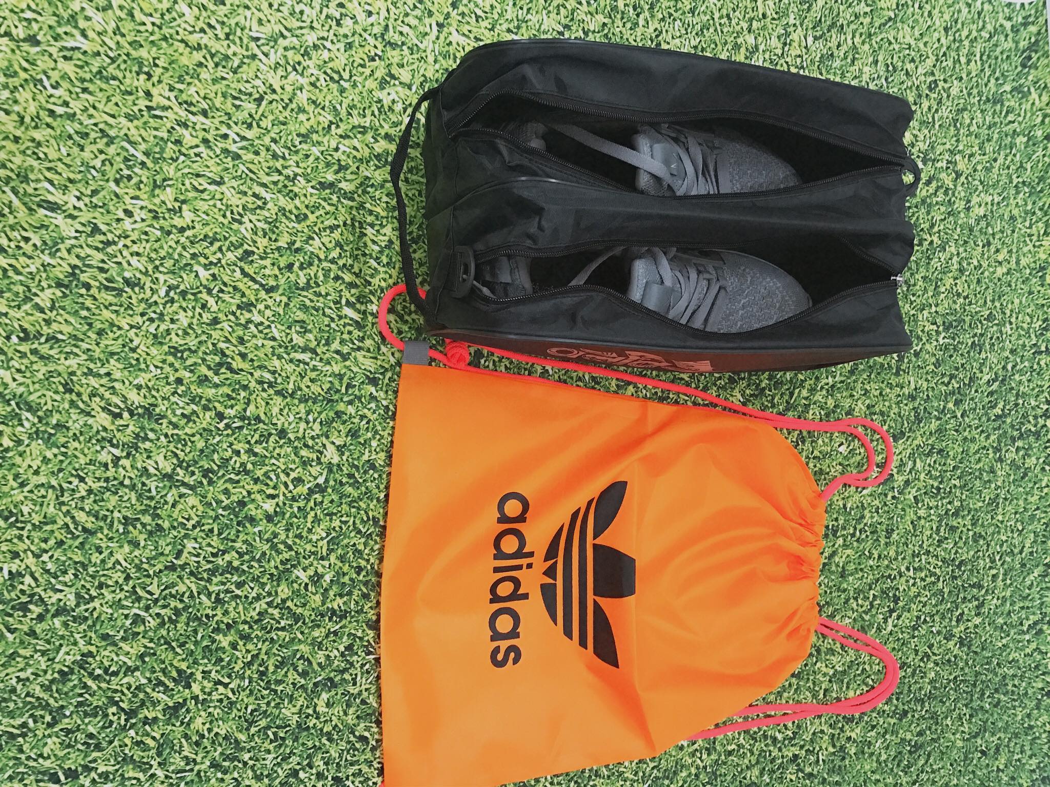 Combo Túi Đựng giày thể thao + balo túi rút ( Balo túi rút đủ màu ngẫu nhiên )