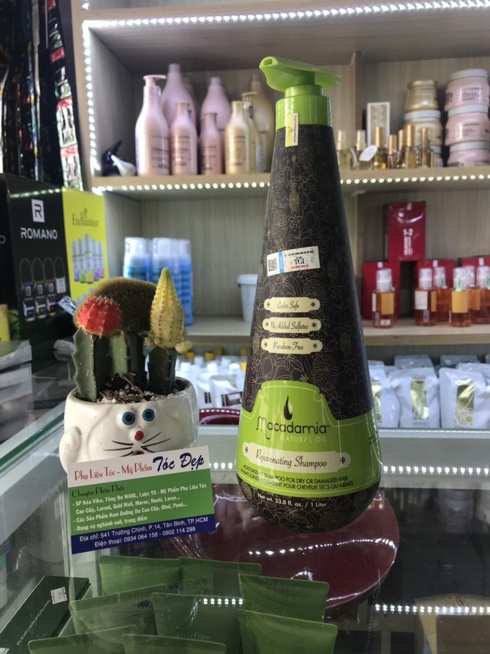 Cặp dầu gội xả trẻ hóa Macadamia phục hồi tóc hư tổn ( hàng chính hãng Mỹ )
