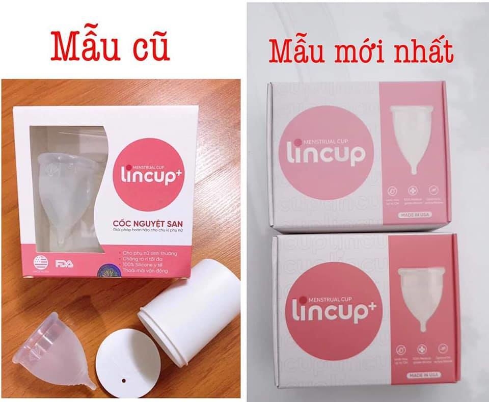 Cốc nguyệt san Lincup mẫu mới