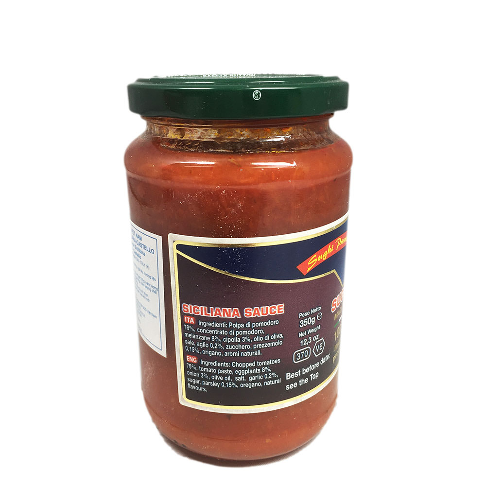Fever wheat spaghetti Siciliana Castello Italia