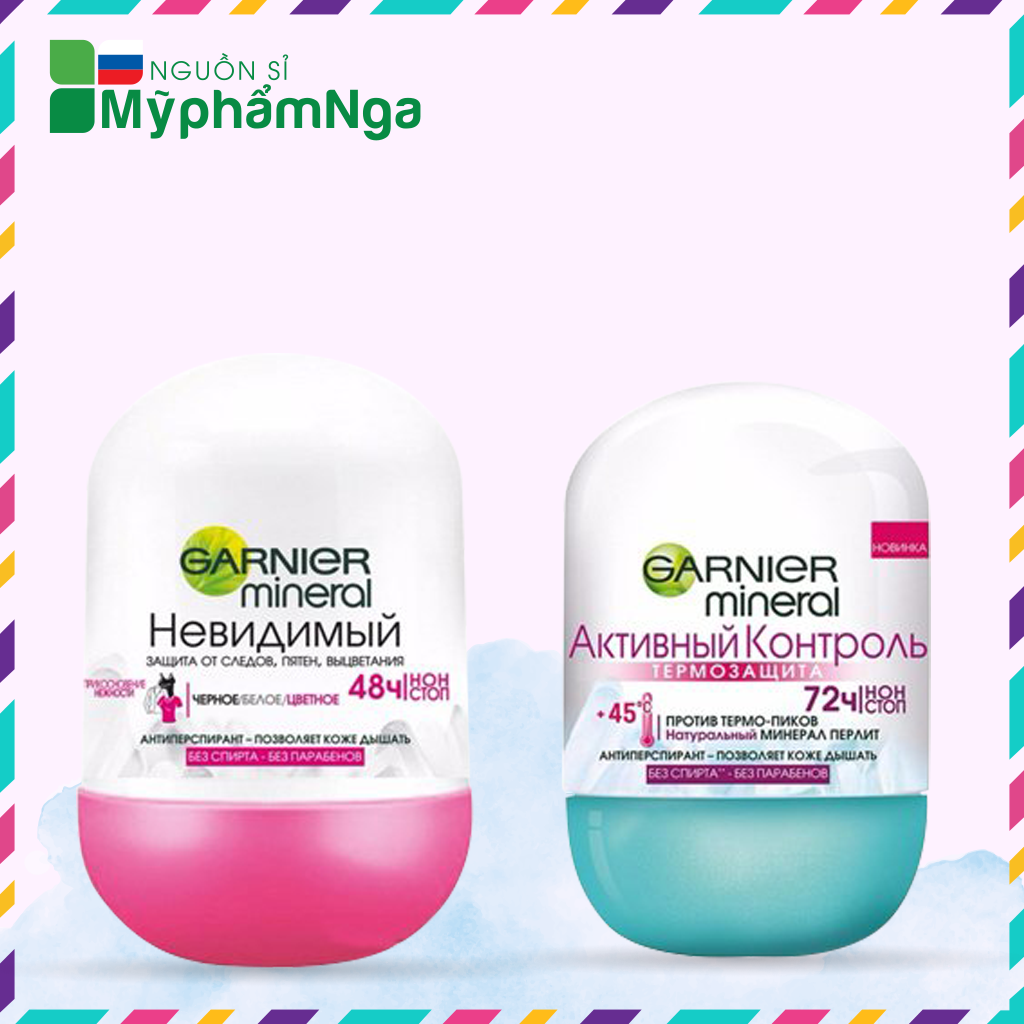Lăn khử mùi Garnier (Nhiều mùi)