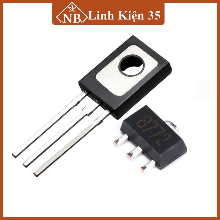 Combo 10 Transistor PNP B772 3A-30V TO-216 / SOT-89