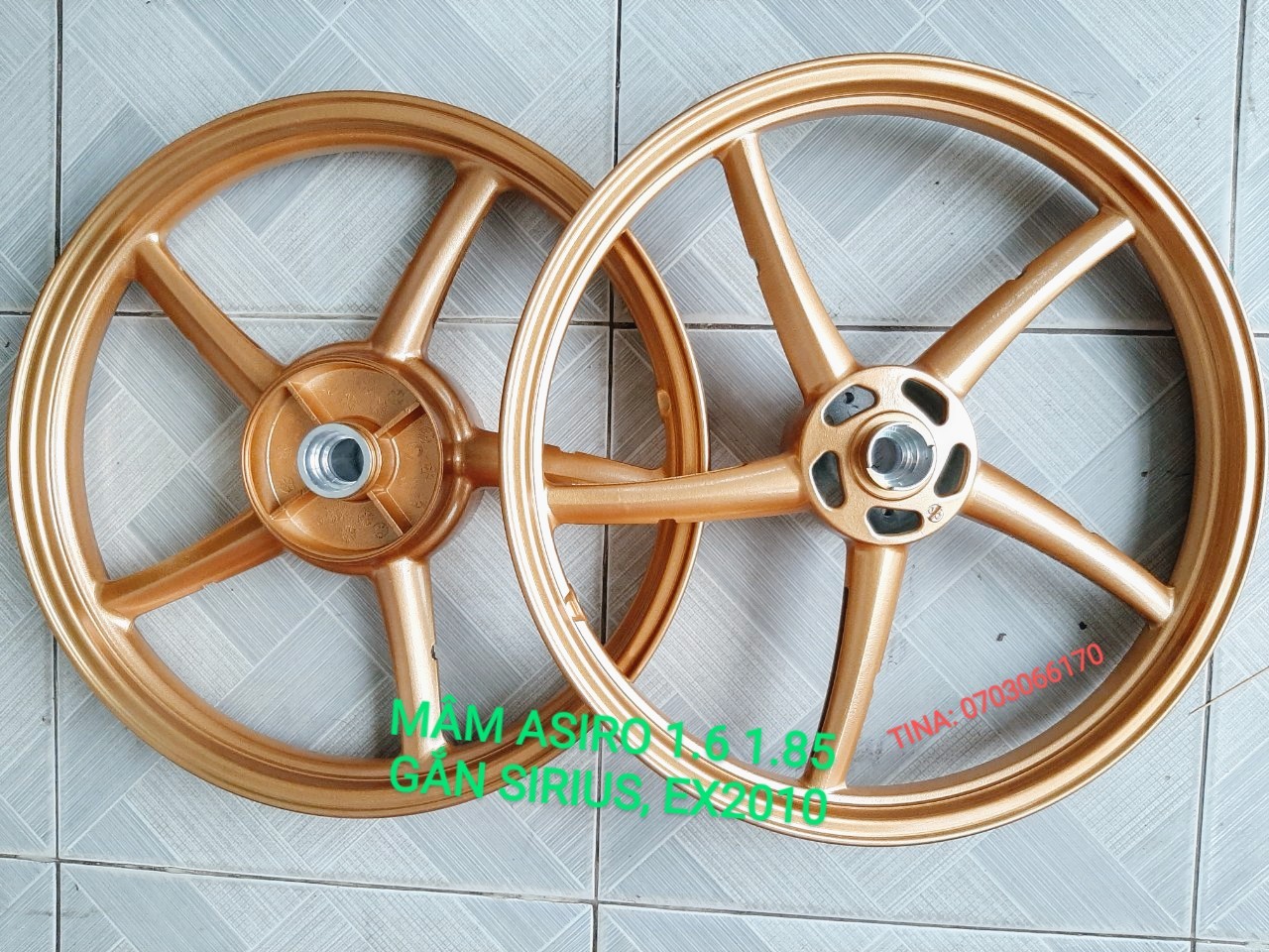 [HCM]BÁNH MÂM  5 CÂY  GẮN XE  EXCITER 2010  SIRIUS