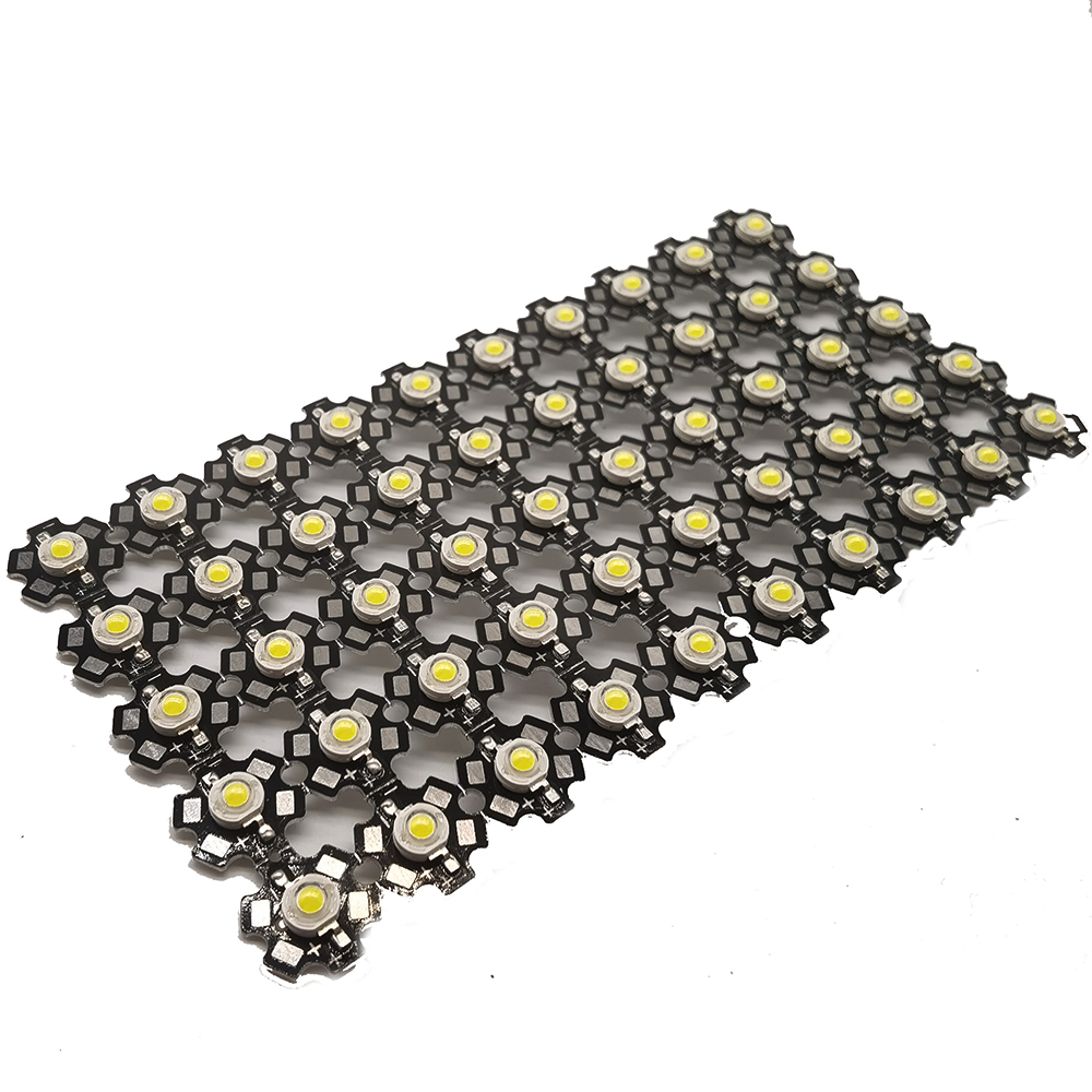 Bóng đèn Led, Chip Led 3V-3.7V Luxeon đã hàn sẵn đế tản nhiệt 20mm, Thay thế đèn Led rọi, Đèn pin, Đèn đọc sách, Đèn học và làm việc