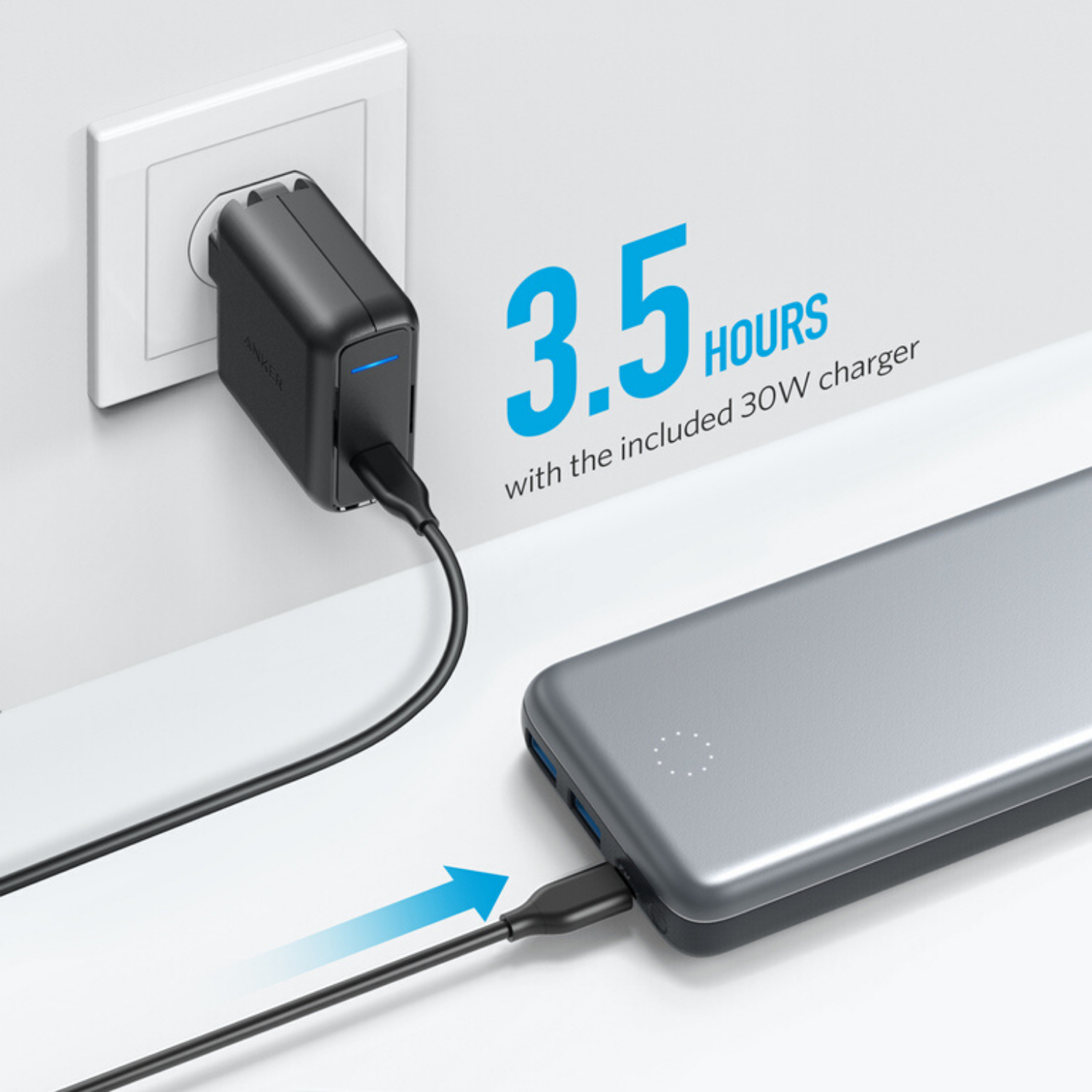 Pin Dự Phòng Anker PowerCore+ 19000 Power Delivery - A1362