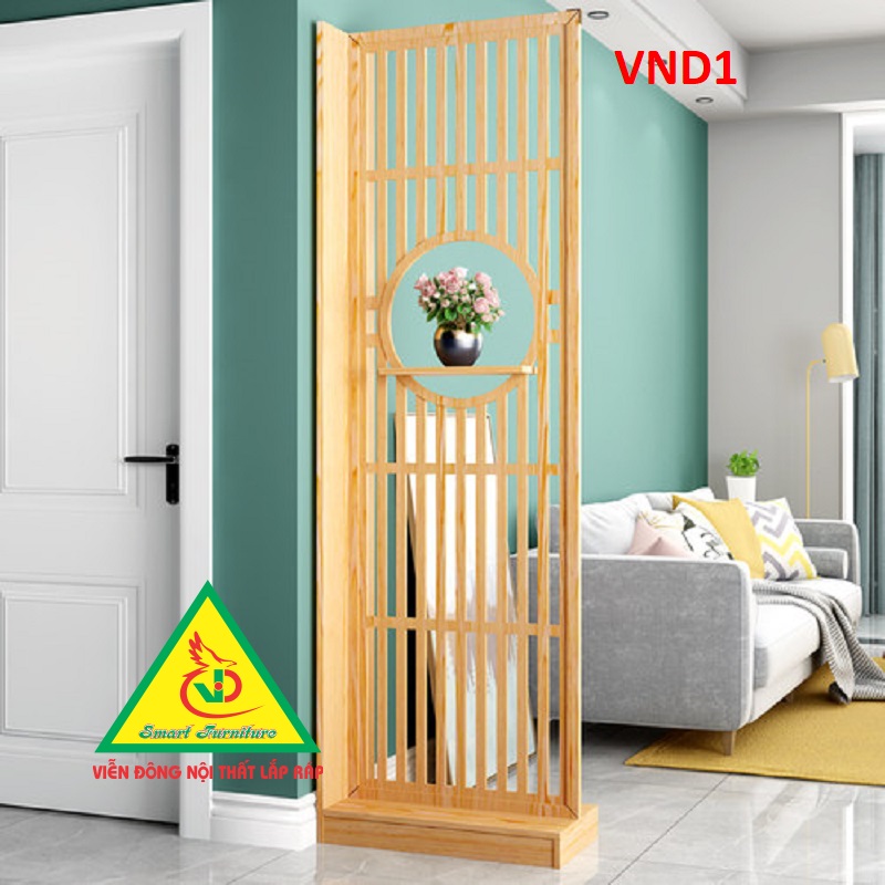 Vách ngăn tủ kệ VND1- Nội thất lắp ráp