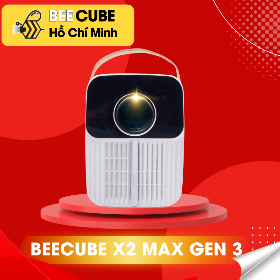 Máy chiếu mini beecube x2 max gen 3 2023- độ phân giải fullhd 1080p - bảo hành 12 tháng
