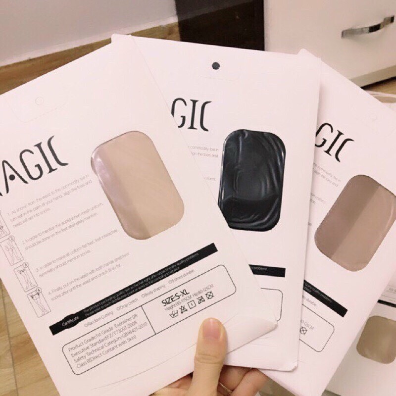 Quần tất giấy da nữ Magic 5D siêu mỏng trong suốt tàng hình Magic