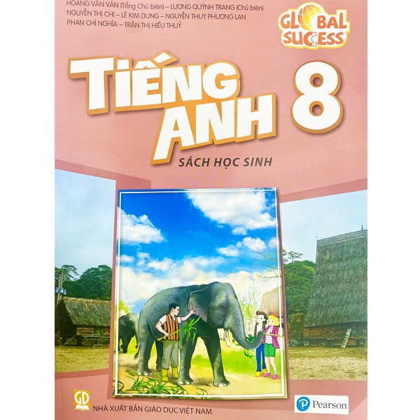 Sách - Tiếng anh lớp 8 - Global success + bán kèm 1 quyển vở