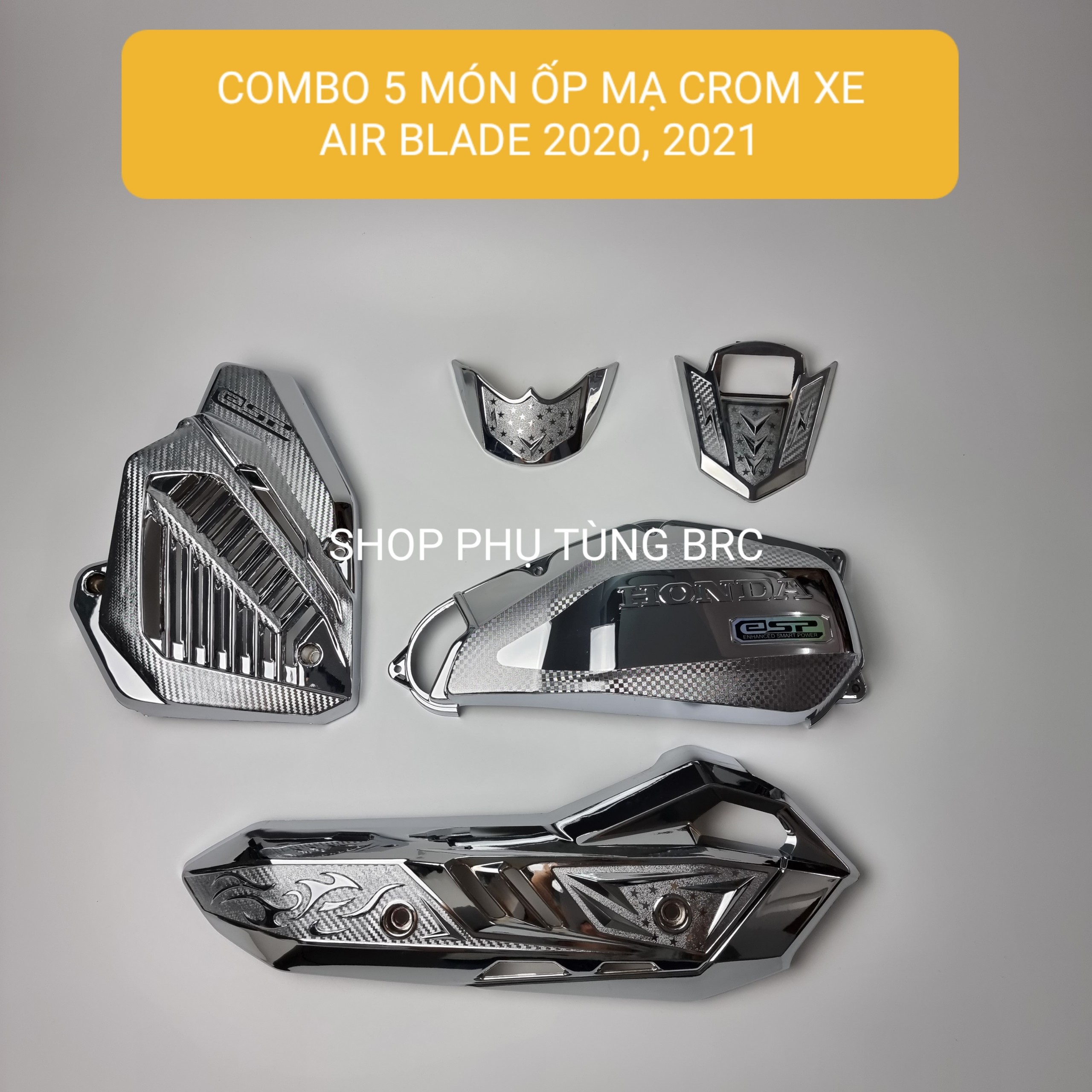 Combo 5 món ốp xe AIR BLADE 2020, 2021