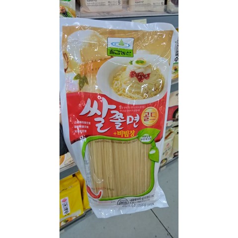 Mì Gạo Trộn Hàn Quốc (Kèm Sốt Trộn) 600G - 쌀쫄면