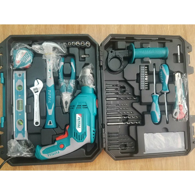 BỘ MÁY KHOAN BÚA 101 CHI TIẾT TOTAL THKTHP1012E