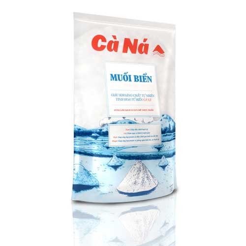 [HCM]Muối Biển Sinh Thái - Cà Ná Có I - Ốt 1kg (DATE LUÔN MỚI)