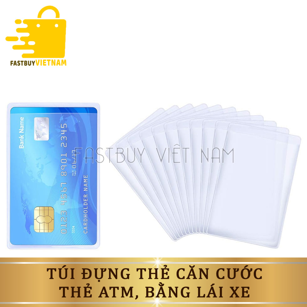 Túi đựng thẻ căn cước công dân, Vỏ Bọc Thẻ căn cước ,bằng lái xe, ATM, Card visit, CMND thiết kế nhỏ gọn giúp bạn có thể cất những chiếc thẻ như thẻ atm, thẻ học sinh, thẻ nhân viên một cách an toàn