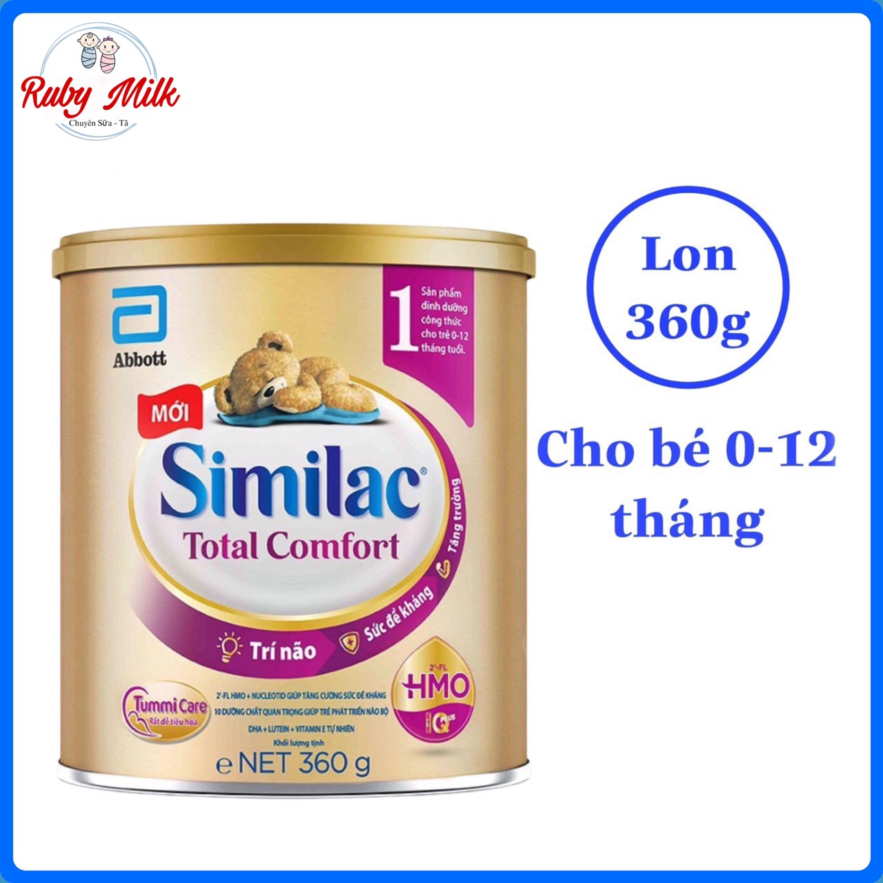 Sữa bột Similac Total Comfort 1 Lon 360g
