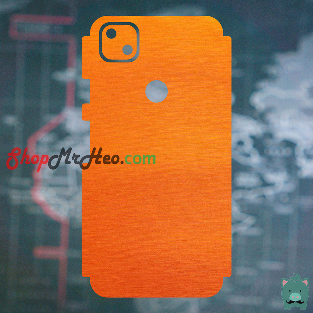 [HCM]SKin Dán Mặt Sau Lưng Vân Nhôm Google Pixel 4a