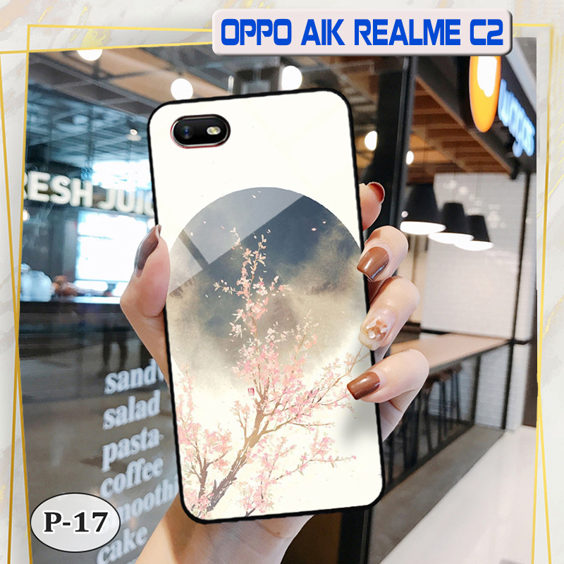 Ốp kính 3D Realme C2