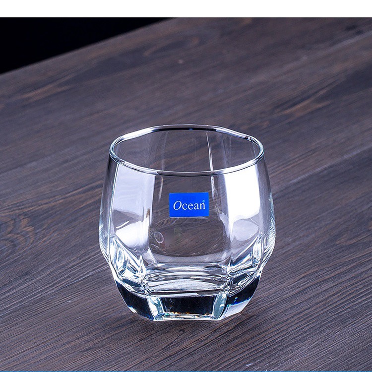 Cốc cạnh Thủy Tinh Ocean 340ml(Bộ 6 cái) - 7112