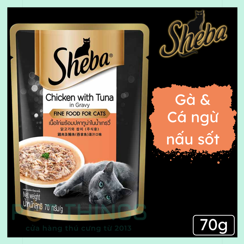 Pate sheba 70g for cats