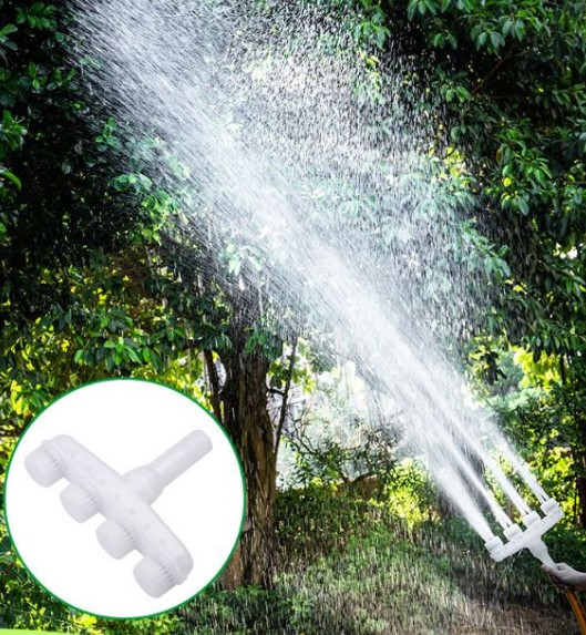 Vòi Tưới Cây Áp Lực 4 đầu PHUN