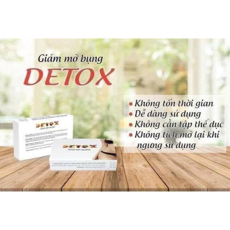 [ Hàng tặng không bán 7 ngày dùng thử ] Detox Giảm mỡ bụng chuyên sâu