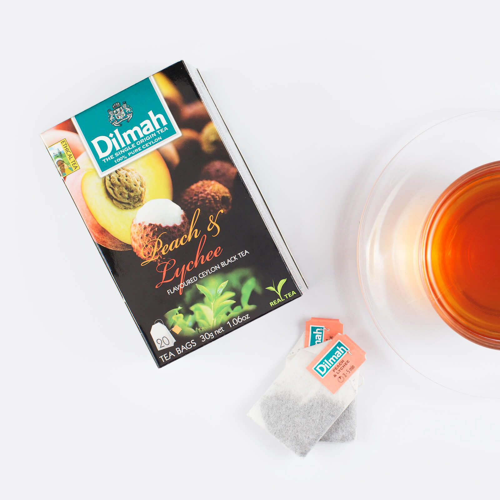 Trà Dilmah Vị Đào & Vải - Peach & Lychee 30g