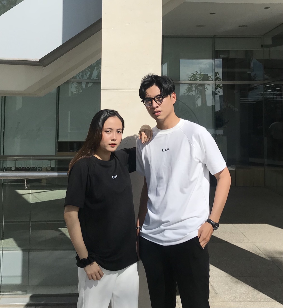 ÁO THUN BASIC "LIAM TEE" UNISEX FORM OVERSIZE ÁO THUN NAM , ÁO THUN NỮ - liamstudio