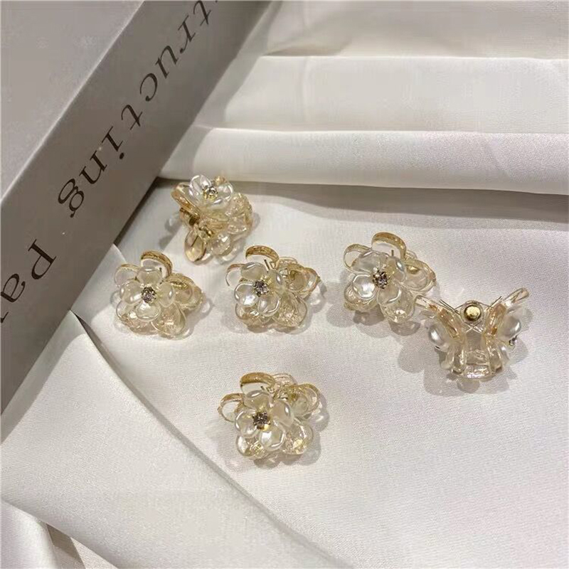 🌸kẹp tóc đính hoa trà nhỏ xinh thời trang hàn quốc cho nữ yinsaf🌸
