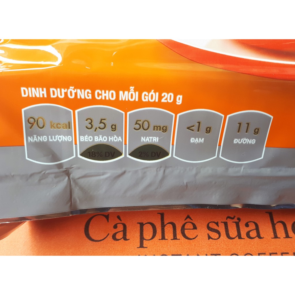 Cà Phê sữa hòa tan 3in1 morning TRẦN QUANG 480G (24 gói x20g)