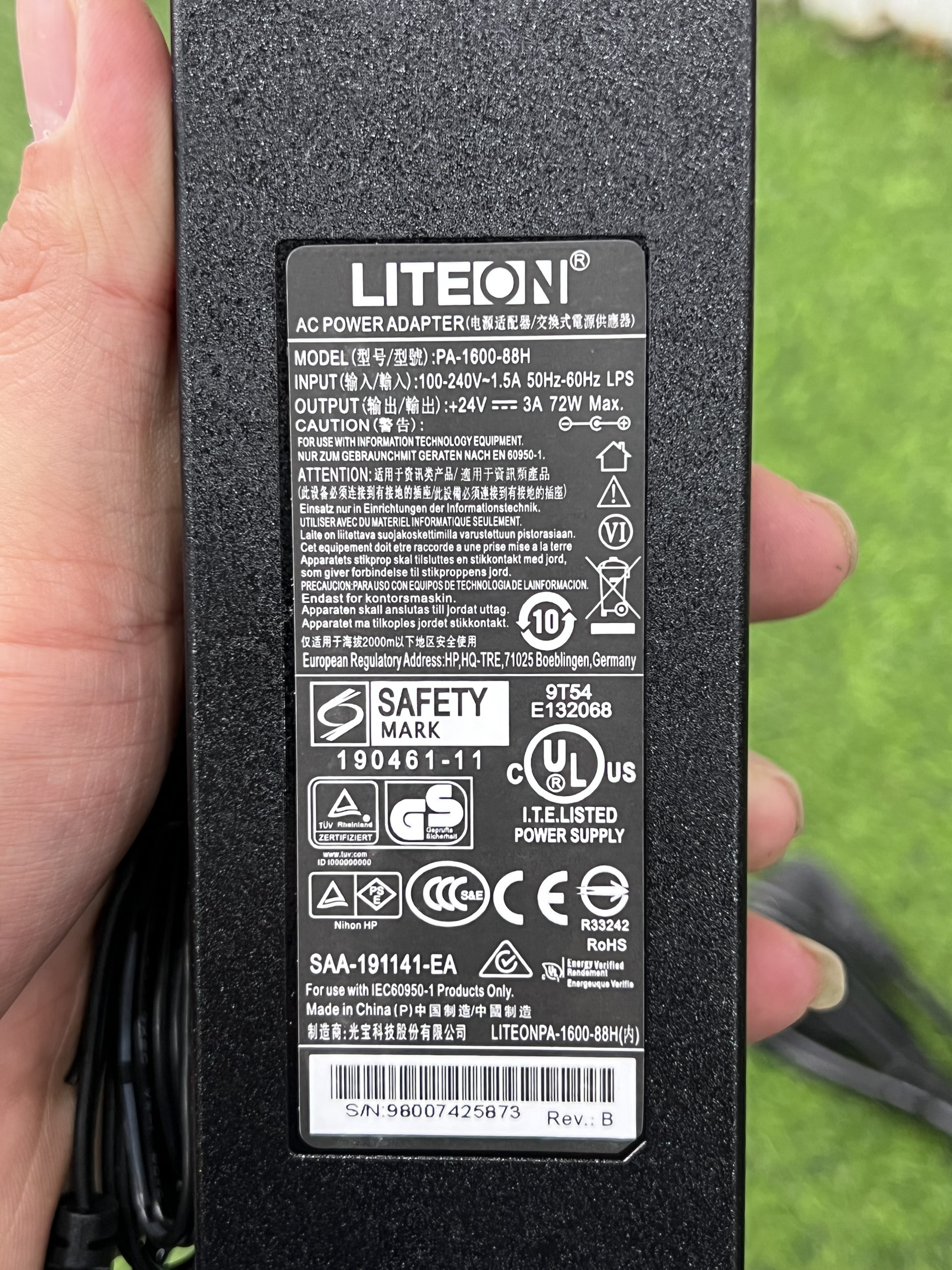 Adapter nguồn máy Scan FUJITSU 24V
