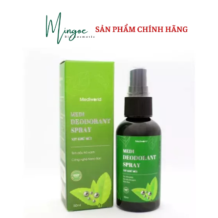 (Sỉ Spa) xịt khử mùi MEDI DEODORANT SPRAY