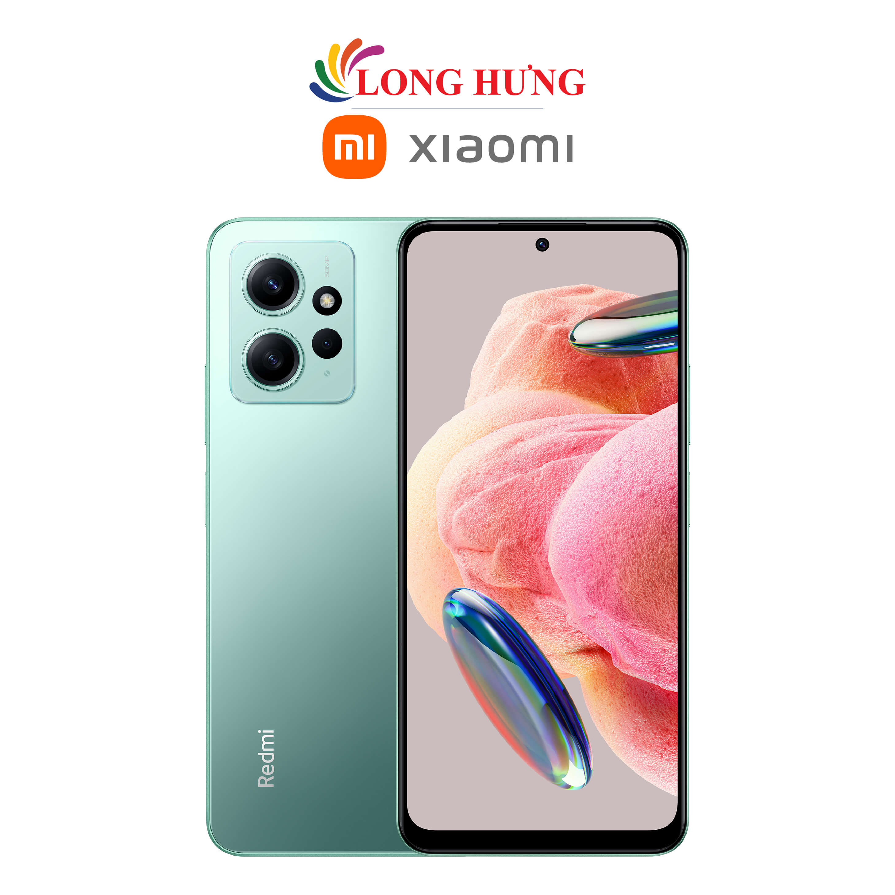 Điện thoại Xiaomi Redmi Note 12  - Hàng chính hãng - 3 camera sắc nét, hiệu năng mạnh mẽ, sạc nhanh 33W