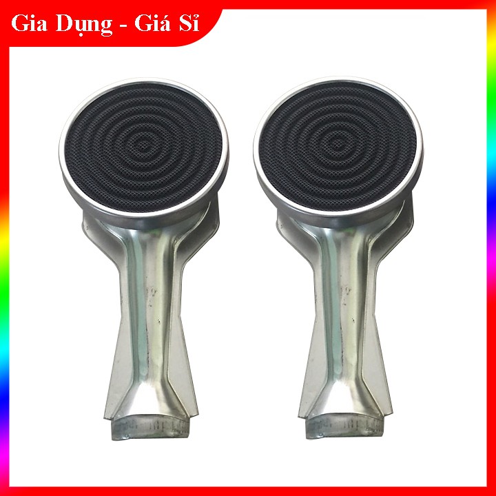 2 Điếu Bếp Gas Hồng Ngoại đôi nấu tiết kiệm gas +Tặng kèm pas đỡ điếu-Lắp được cho các bếp gas cùng cỡ