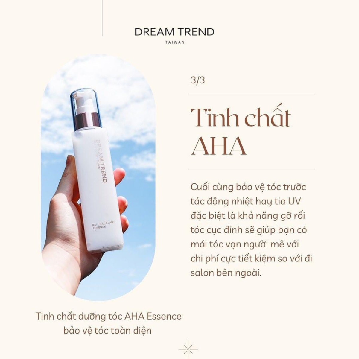 Tinh chất dưỡng tóc AHA DREAM TREND MÀU HỒNG