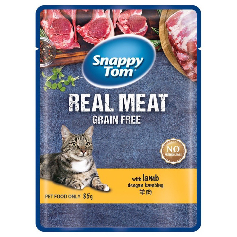 Pate mèo Snappy Tom 85g