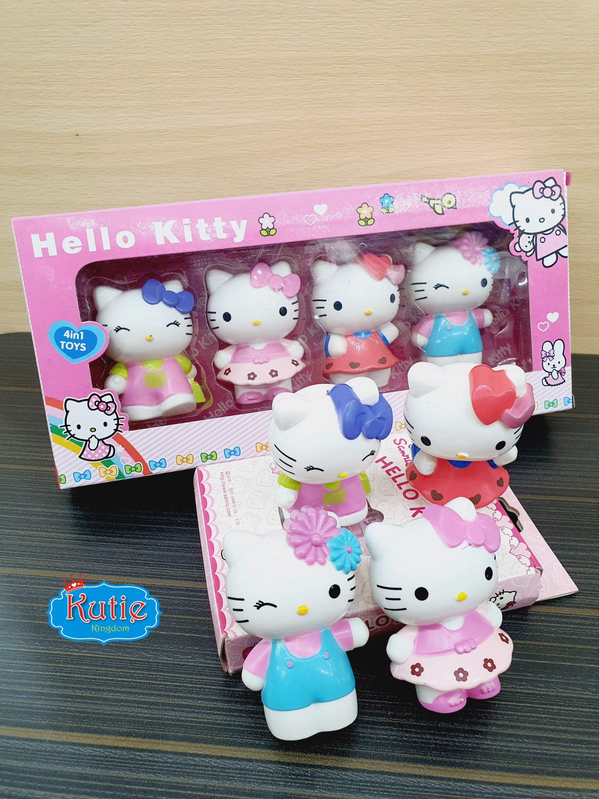 Bộ búp bê Hello Kitty (4 con/hộp)
