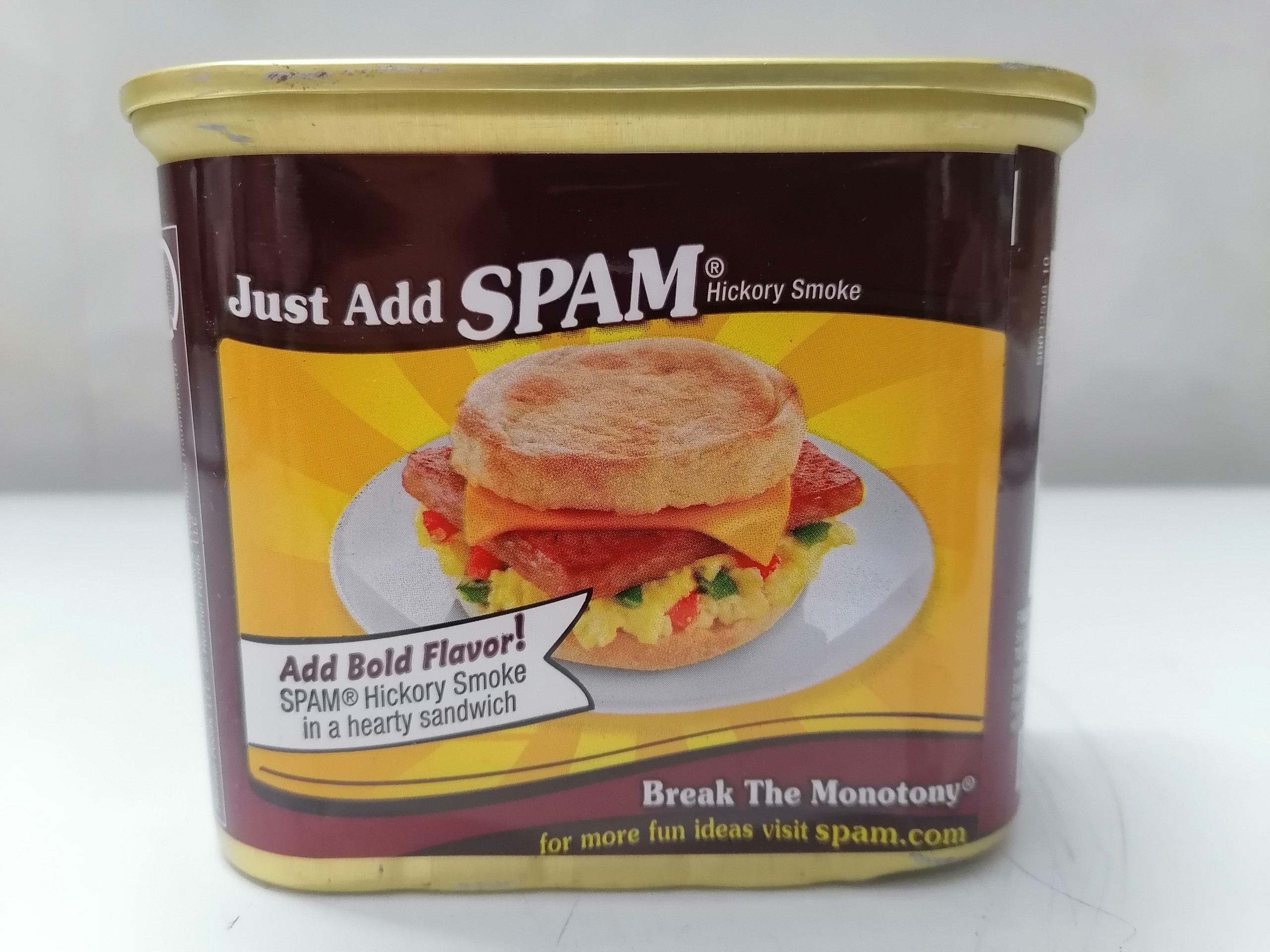 [340g – HICKORY SMOKE] Thịt hộp xông khói [USA] HORMEL SPAM (vvk-hk)