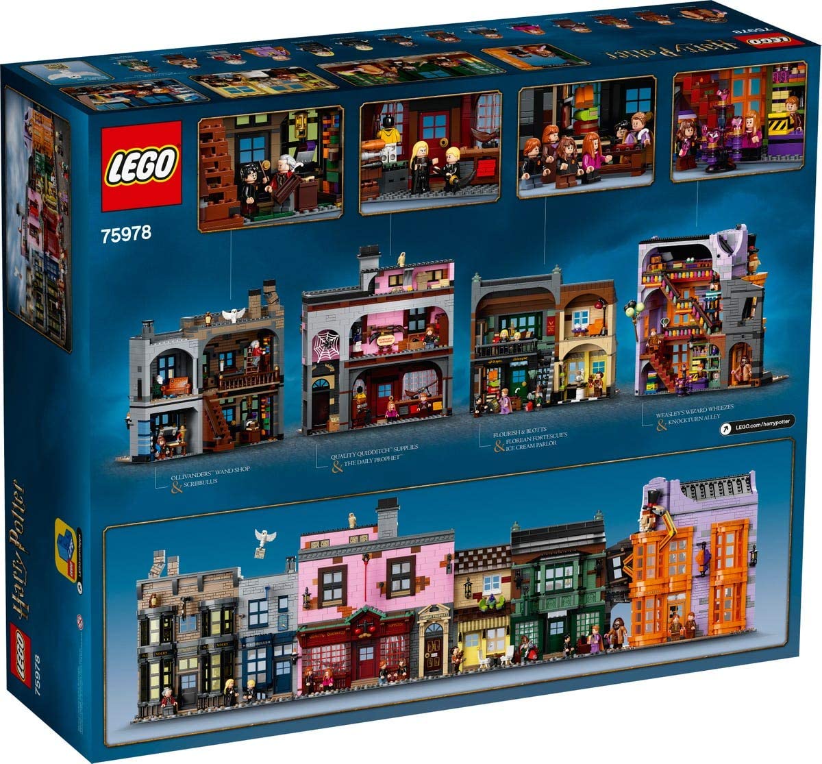 [HAPPY BRICKS]- LEGO  HARRY POTTER - 75978 - HẺM XÉO - DIAGON ALLEY