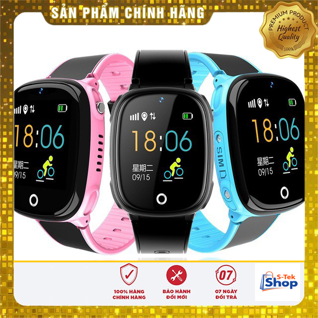 ⚡CHÍNH HÃNG⚡Đồng Hồ Thông Minh Trẻ Em HW11, Đồng hồ Định vị trẻ em thế hệ mới, SmartWatch có Tiếng Việt, Nghe Gọi, Có camera, Video Call, Chống nước Siêu Bền