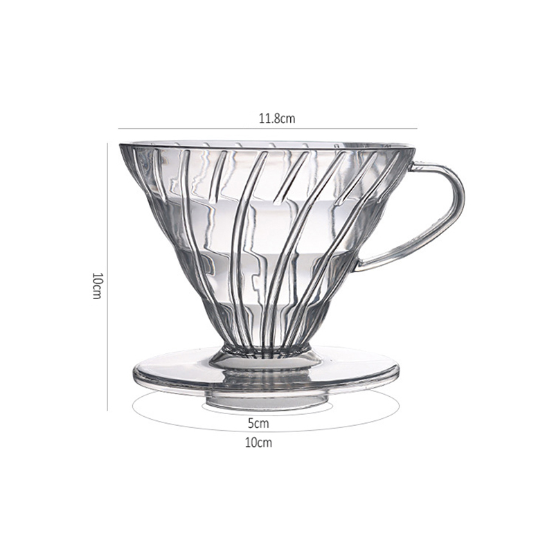 【Ready 】 V60 Coffee Dripper Filter Cup Filter Paper Holder Cone Drip For Pour-over Coffee Maker Cafe Coffee Machines
