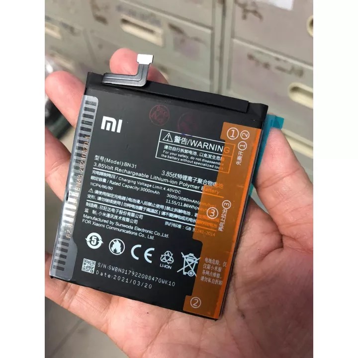 Pin Điện Thoại Xiaomi Redmi Note 5, Dung Lượng 3080mAh (Mã BN31)