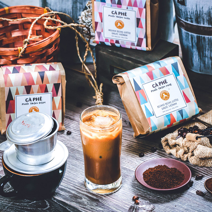 L'Angfarm Light Blended Coffee, 250g, Bag