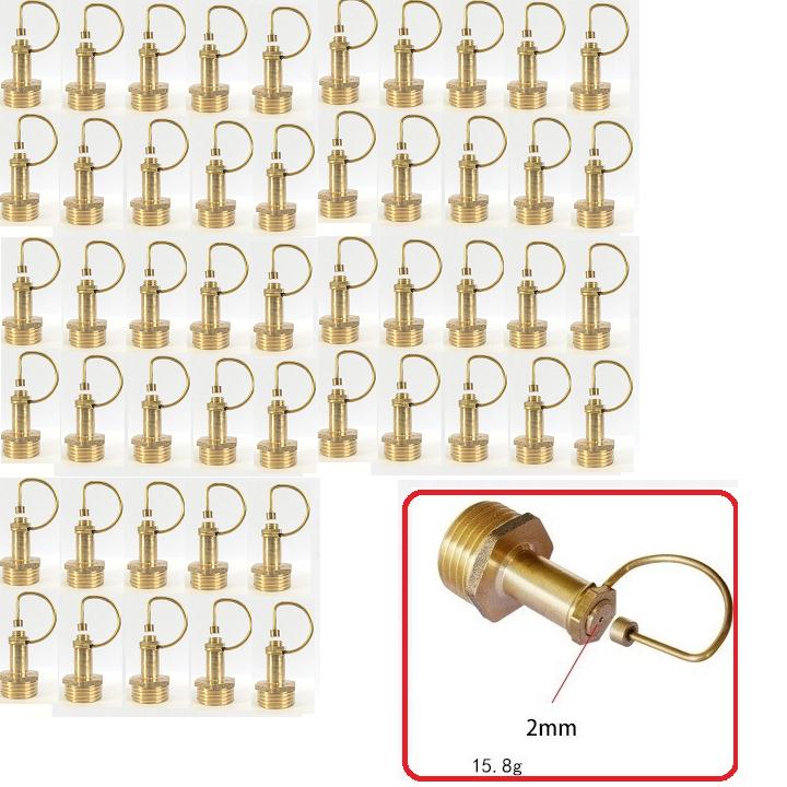 Set 50 Béc phun sương dùng lắp hệ thống tưới cây tự động chất liệu đồng thau, Dùng lắp hệ thống tưới tự động cho vườn hoa lan, hoa cảnh, vườn rau