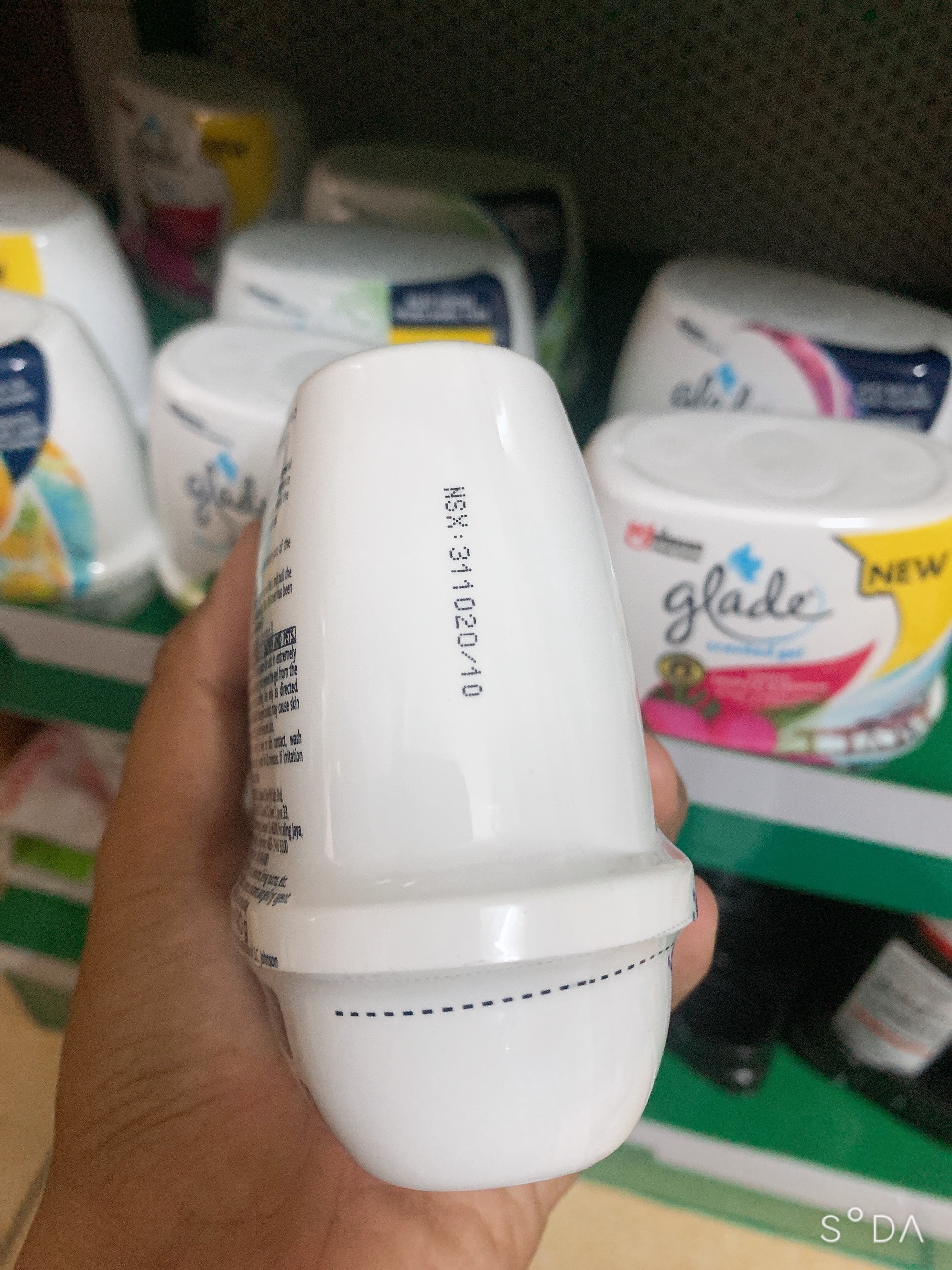 Combo 3 Sáp thơm Glade 180g hương Lavender