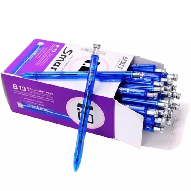 Bút bi Cao cấp Baoke Smart B13 màu xanh ngòi 1.0mm/Hộp/48 cái